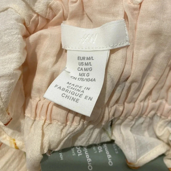 NWT H&M Bandeau Top size M/L - Picture 5 of 5